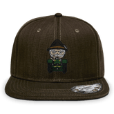 Da Oid Sinzer Bulldog Cap Erwachsene Braun Meliert Baierbach Front